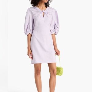 Farm rio linen knotted dress